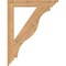 Ekena Millwork Funston Traditional Smooth Bracket, Western Red Cedar, 3 1/2"W x 28"D x 36"H BKT04X28X36FST01SWR - alternate 4